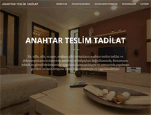 Tablet Screenshot of anahtarteslimtadilat.net